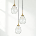 3-Light Pendant Light, Modern Hanging Cluster Ceiling Light Fixture, Adjustable Height