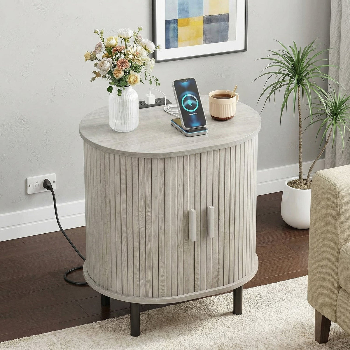 Nook Charging Station Side Table