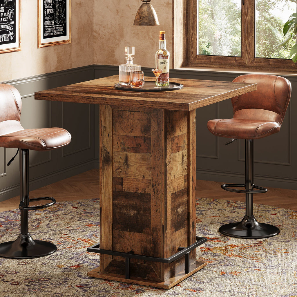 39" Square High Top Bistro Table
