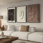 Monolith 3D Wall Art Trio