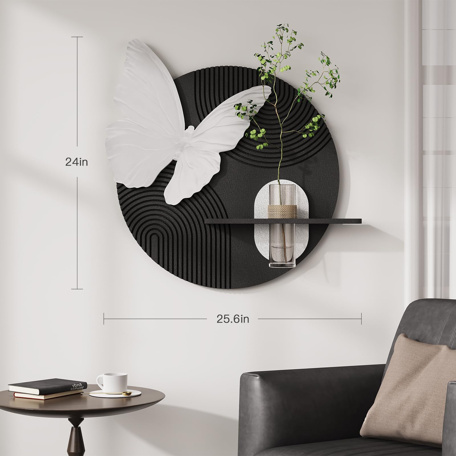 Monarch 3D Butterfly Wall Art