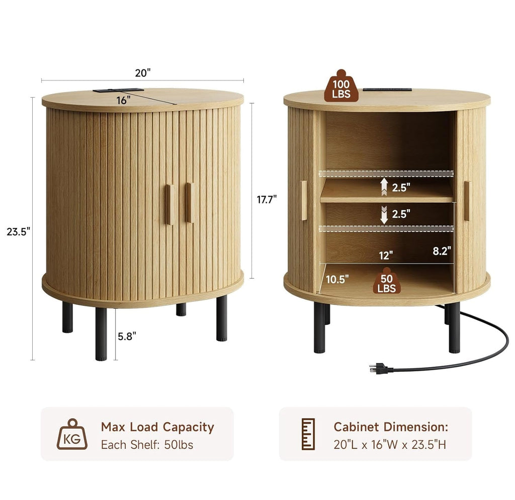 Nook Charging Station Side Table