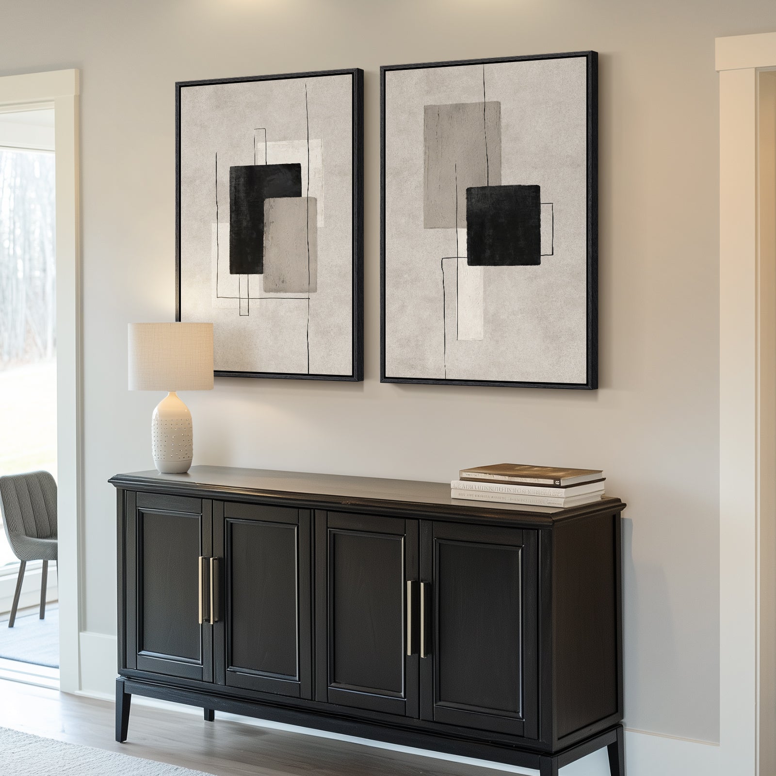 Ashwood Wall Art Duo