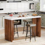 55" Modern Counter Height Bar Table