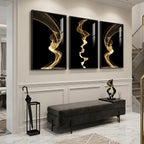 Aurelia Black & Gold Wall Art