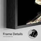 Aurelia Black & Gold Wall Art