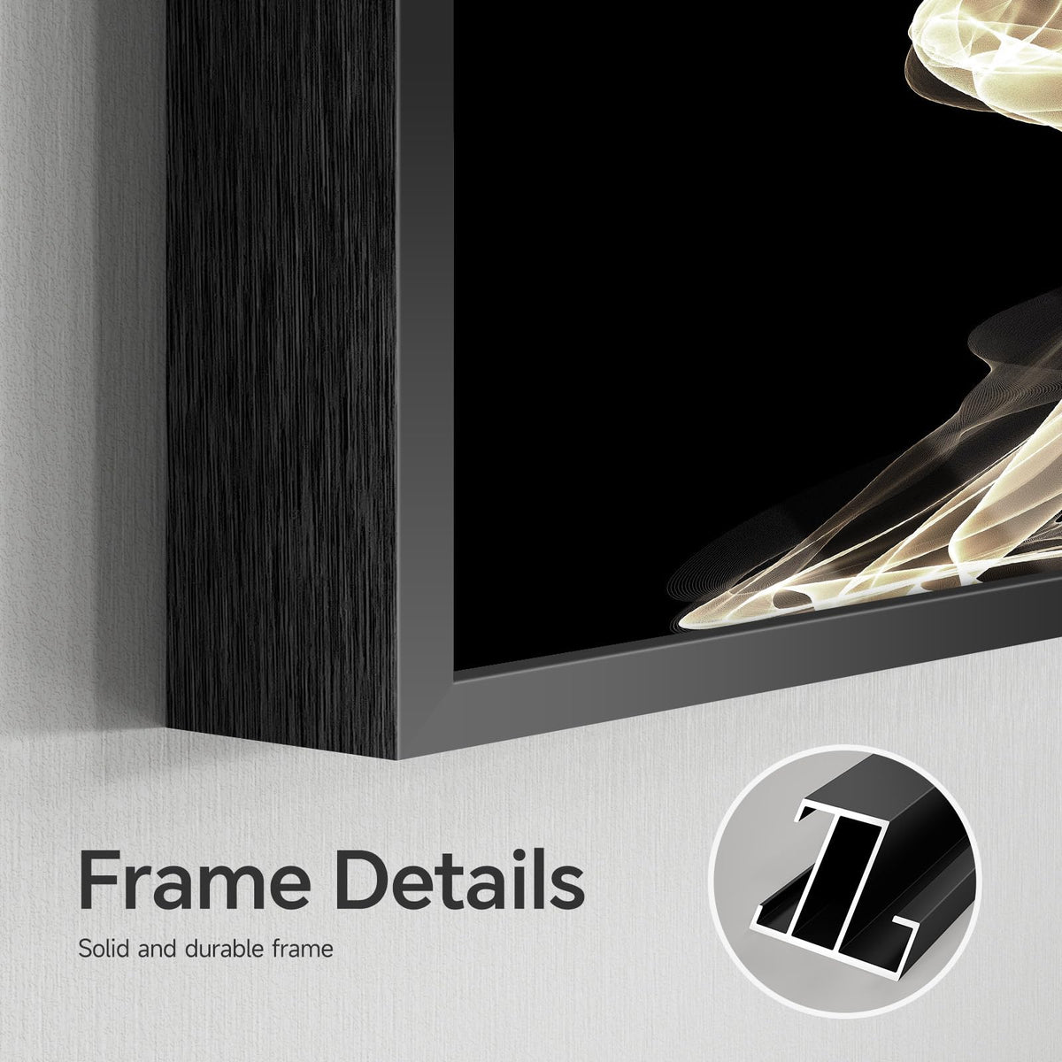 Aurelia Black & Gold Wall Art