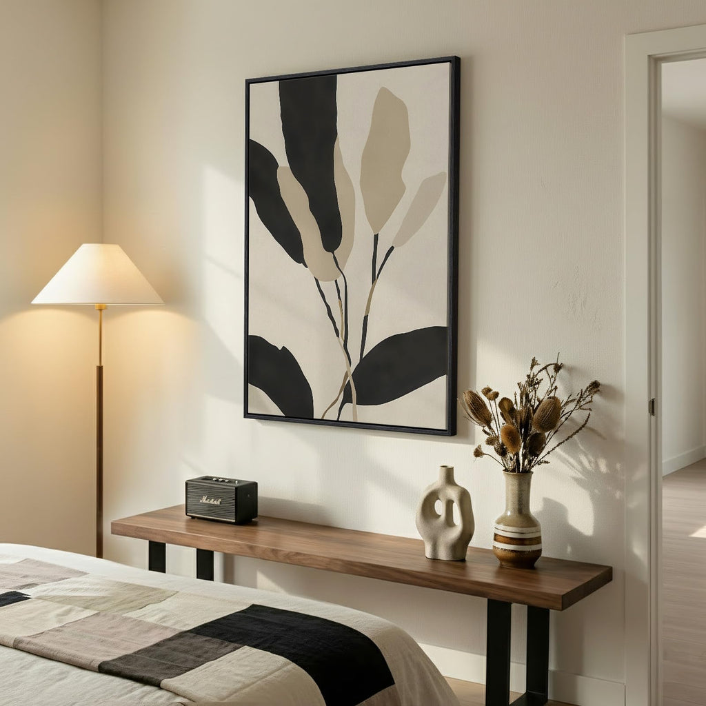 Fern Boho Botanical Canvas