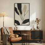 Fern Boho Botanical Canvas