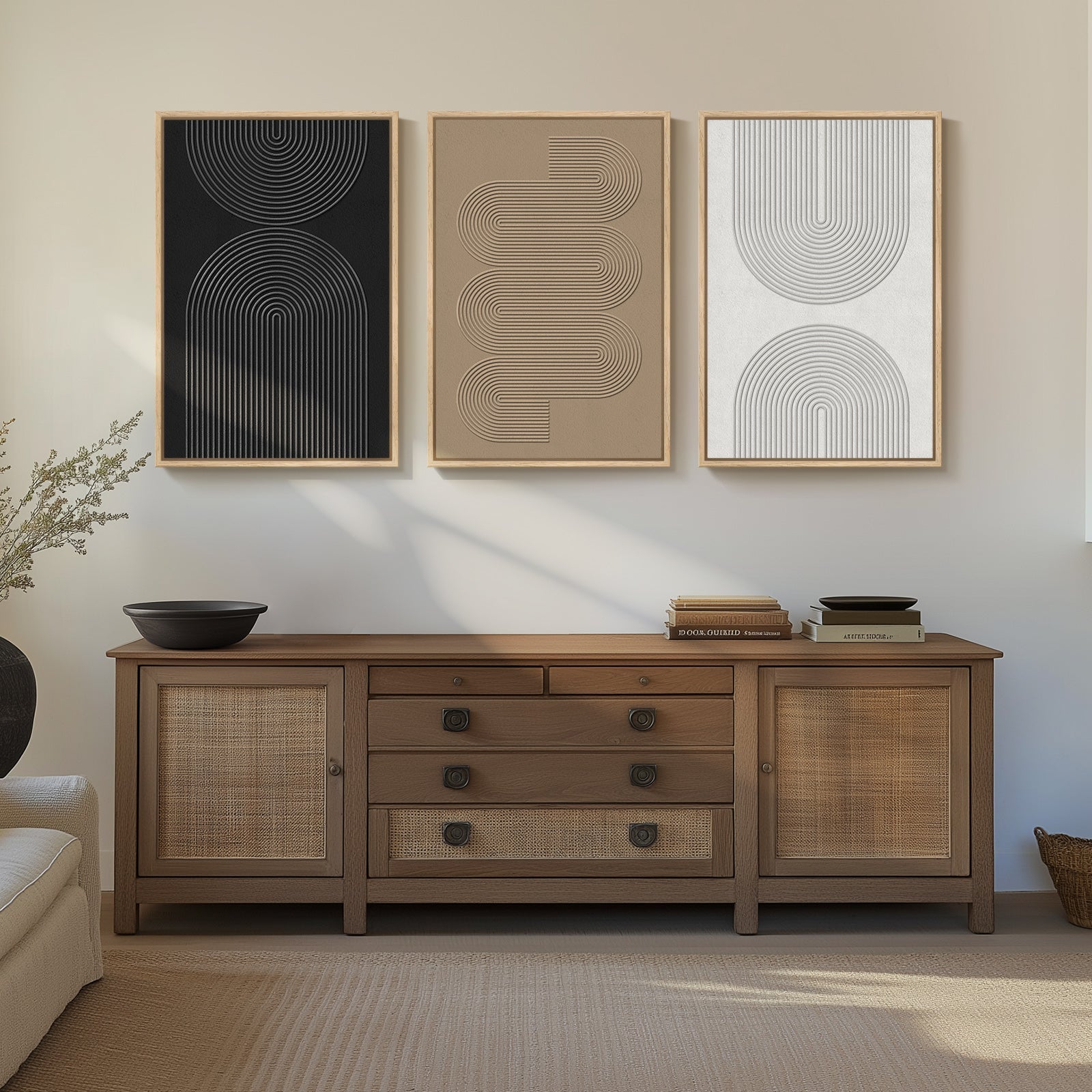 Boheme 3D Wall Art Trio