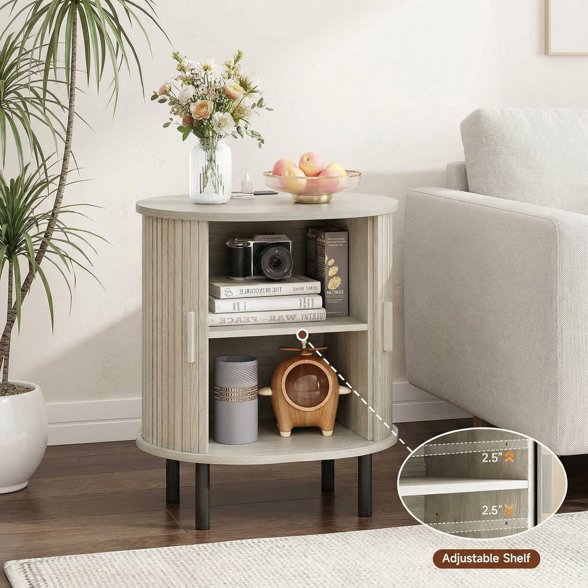 Nook Charging Station Side Table