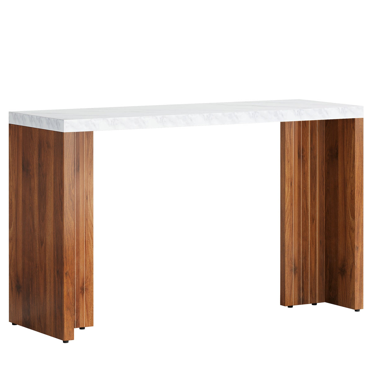 55" Modern Counter Height Bar Table