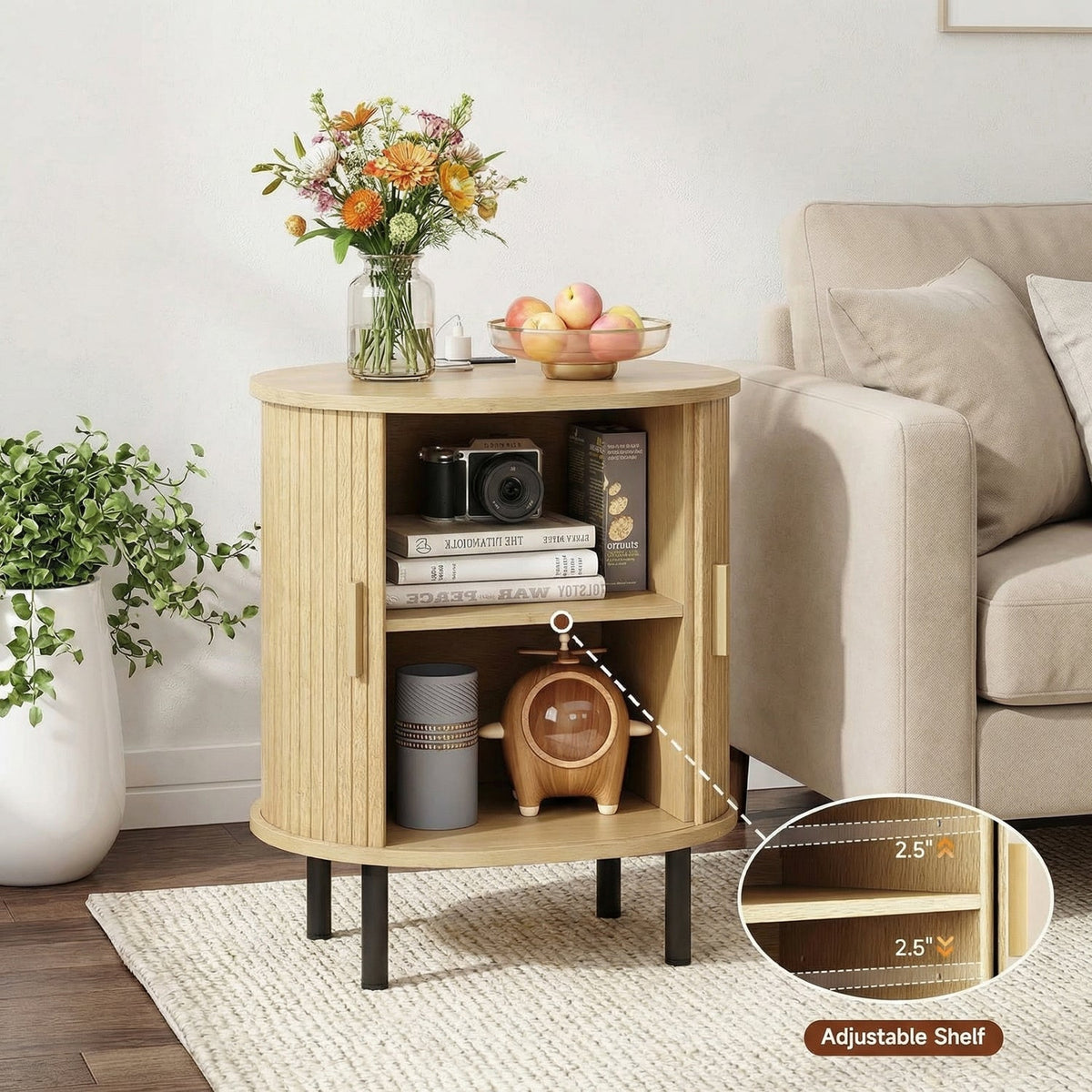 Nook Charging Station Side Table
