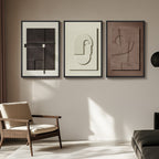 Monolith 3D Wall Art Trio
