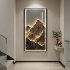 Summit LED Mountain Wall Art