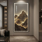 Summit LED Mountain Wall Art