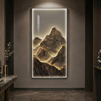 Summit LED Mountain Wall Art