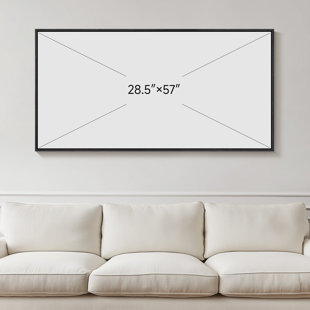 Azure Abstract Wall Art