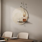 Wren Textured Wall Shelf Art