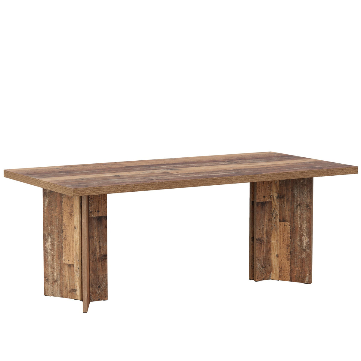 63" Farmhouse Executive Desk, Large Tabletop