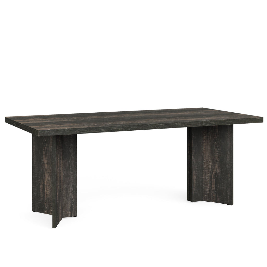 63" Farmhouse Executive Desk, Large Tabletop
