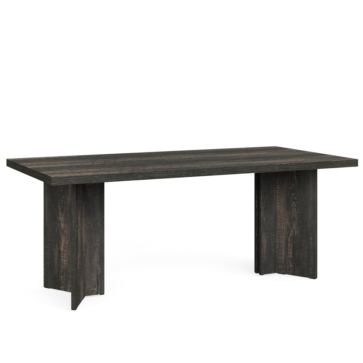 63" Farmhouse Executive Desk, Large Tabletop