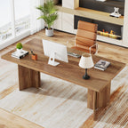 63" Farmhouse Executive Desk, Large Tabletop