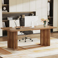 63" Farmhouse Executive Desk, Large Tabletop