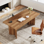 63" Farmhouse Executive Desk, Large Tabletop