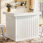 L-Shaped 4-Tier Corner Liquor Bar Table
