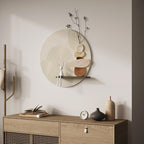 Wren Textured Wall Shelf Art