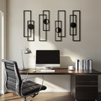 Cuspin Metal Wall Art Set