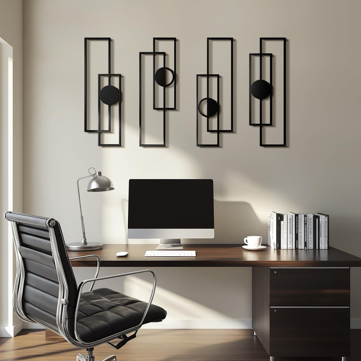 Cuspin Metal Wall Art Set