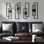 Cuspin Metal Wall Art Set