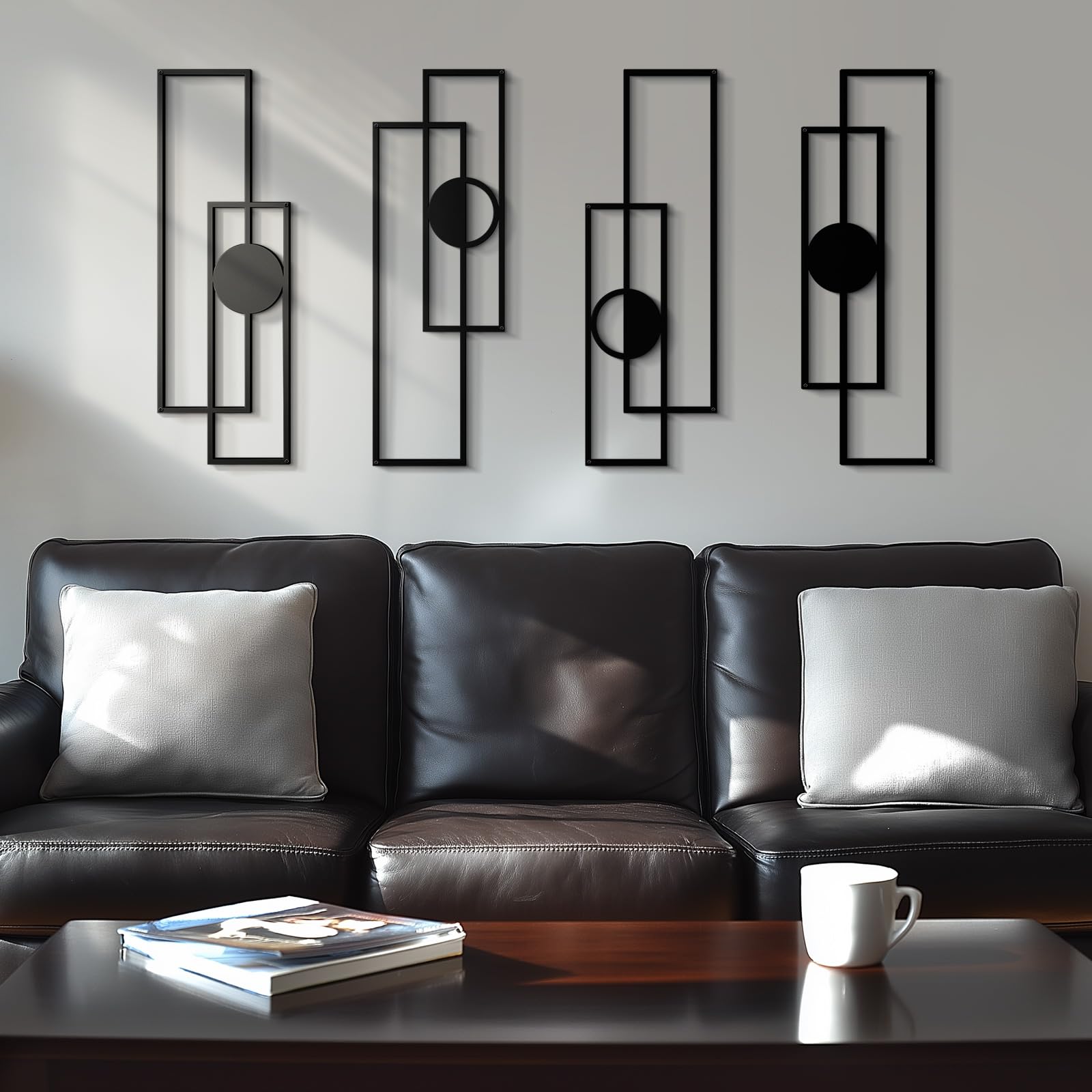Cuspin Metal Wall Art Set