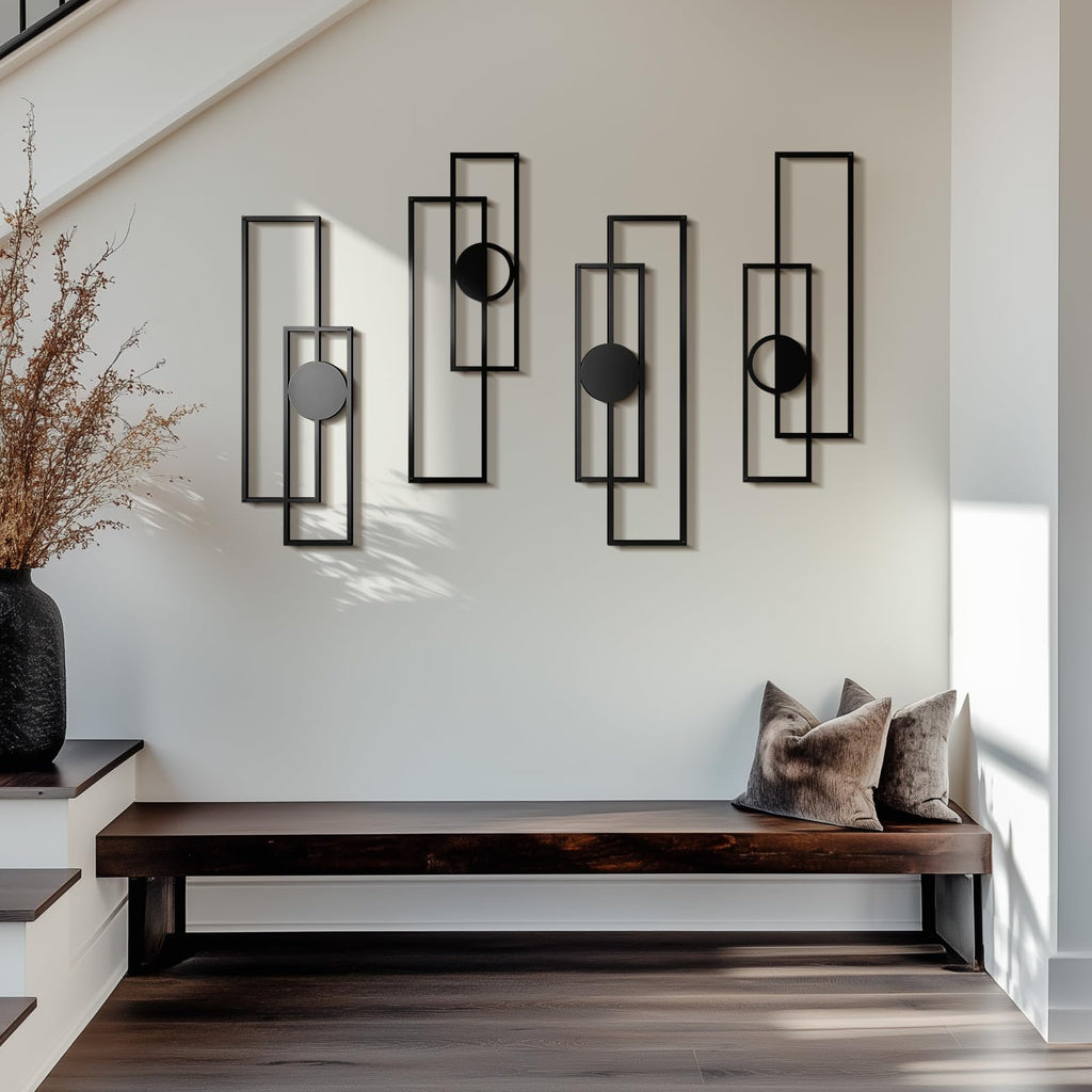 Cuspin Metal Wall Art Set