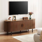Marlow 63in Sliding Flutted Door TV Stand