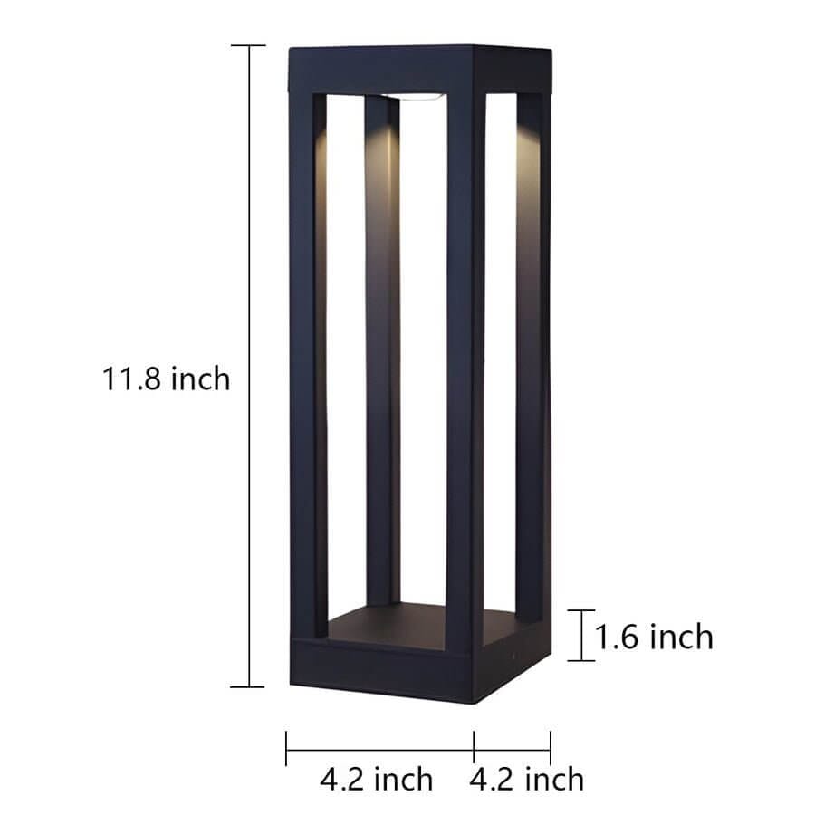 Aelia LED Bollard Garden Light
