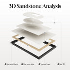 Monolith 3D Wall Art Trio