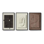 Monolith 3D Wall Art Trio