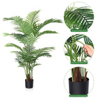 Adcock Artificial Palm Tree in Pot (Set of 2)