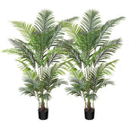Adcock Artificial Palm Tree in Pot (Set of 2)