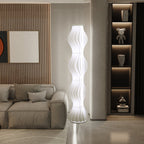 Allicia 66.9 inch LED Novelty Floor Lamp, Rust