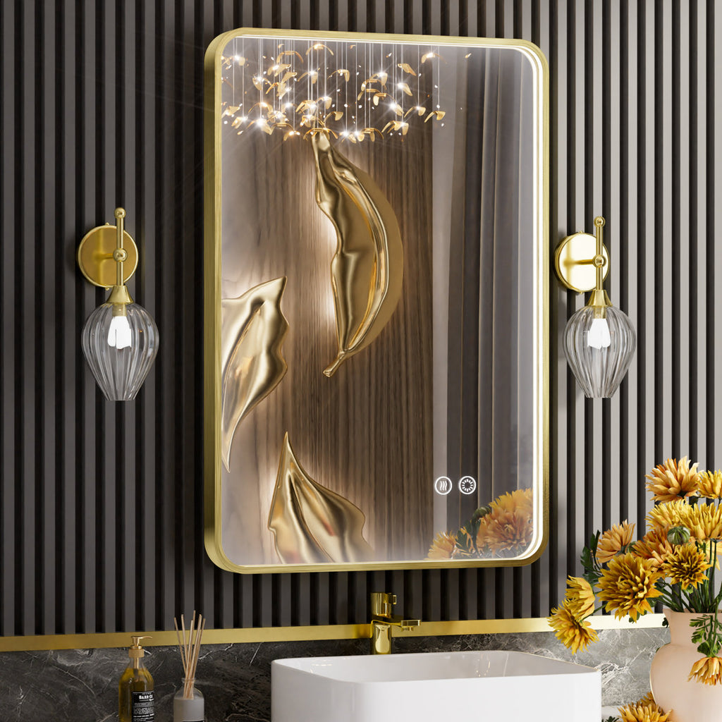 Vesta Aluminum Framed LED Vanity Mirror