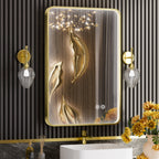 Vesta Aluminum Framed LED Vanity Mirror