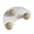 Sveti Curved Glass Coffee Table — Natural