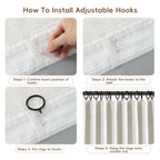 Aspen Faux Linen Blackout Curtains