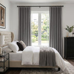 Aspen Faux Linen Blackout Curtains