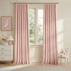 Aspen Faux Linen Blackout Curtains