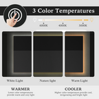 Cyllene Oversized LED Mirror